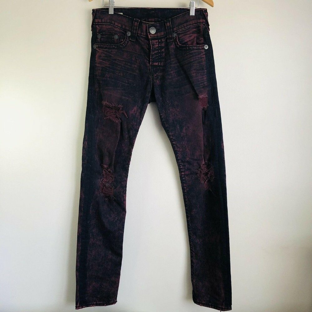 MEN'S TRUE RELIGION JEANS Size 30 Rocco Relaxed Sk